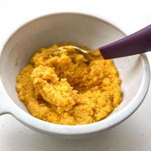 6 month old recipe Chicken Carrot Mash