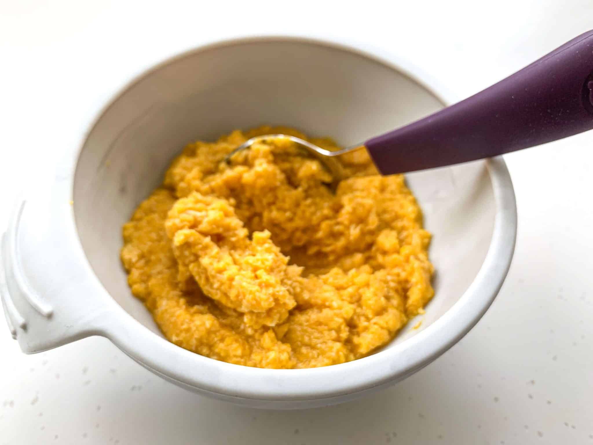 6 month old recipe Chicken Carrot Mash