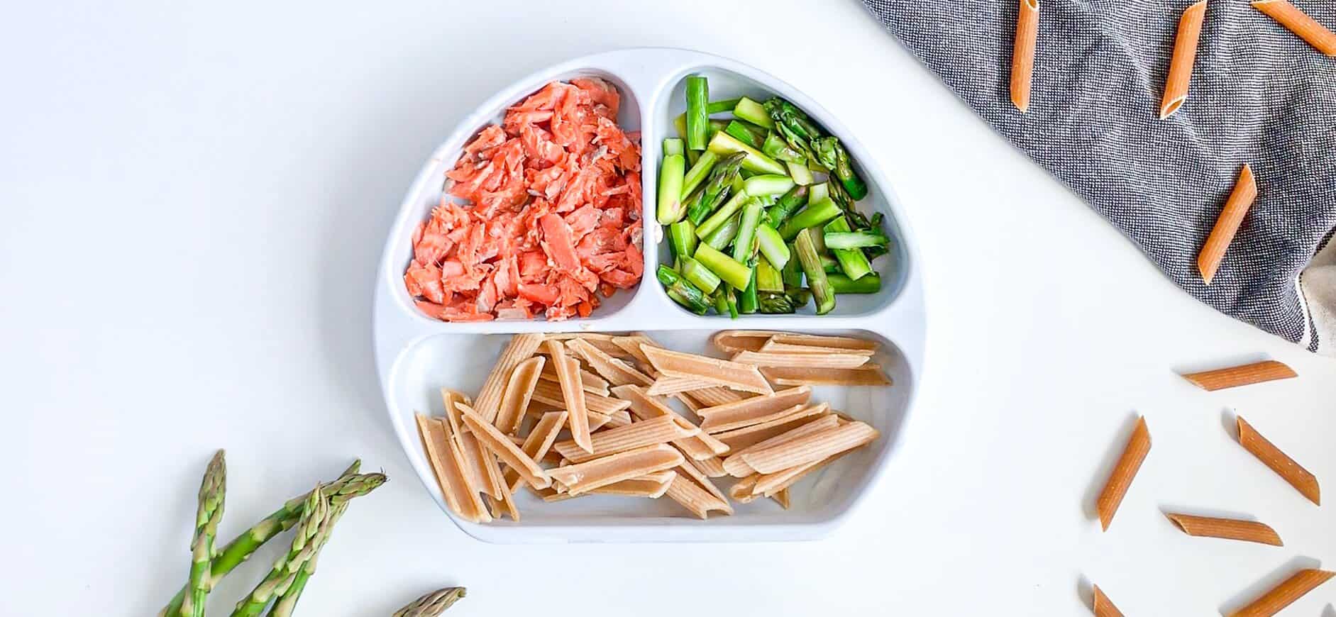 9 month old recipe salmon asparagus pasta