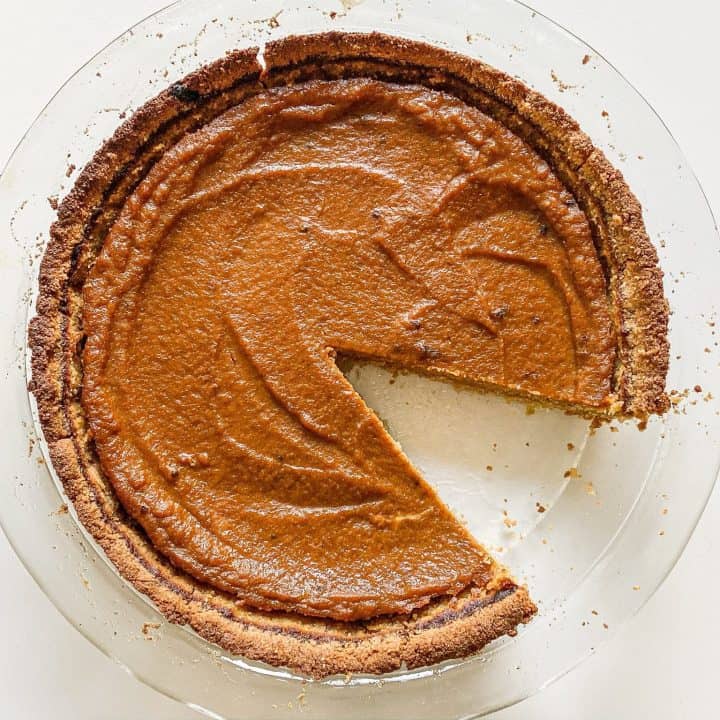 dairy-free pumpkin pie