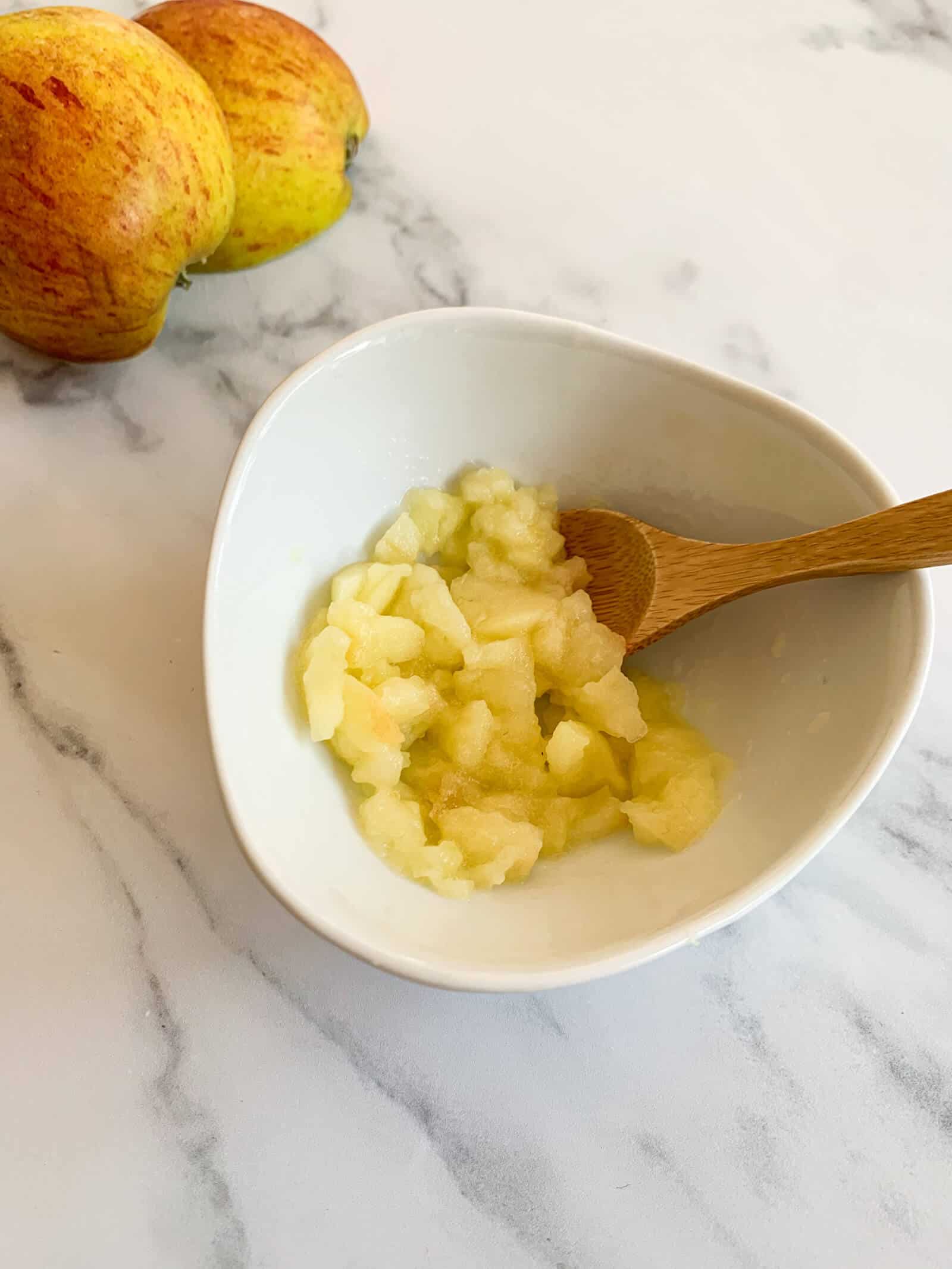 mashed apples instead of apple puree