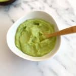 avocado baby puree