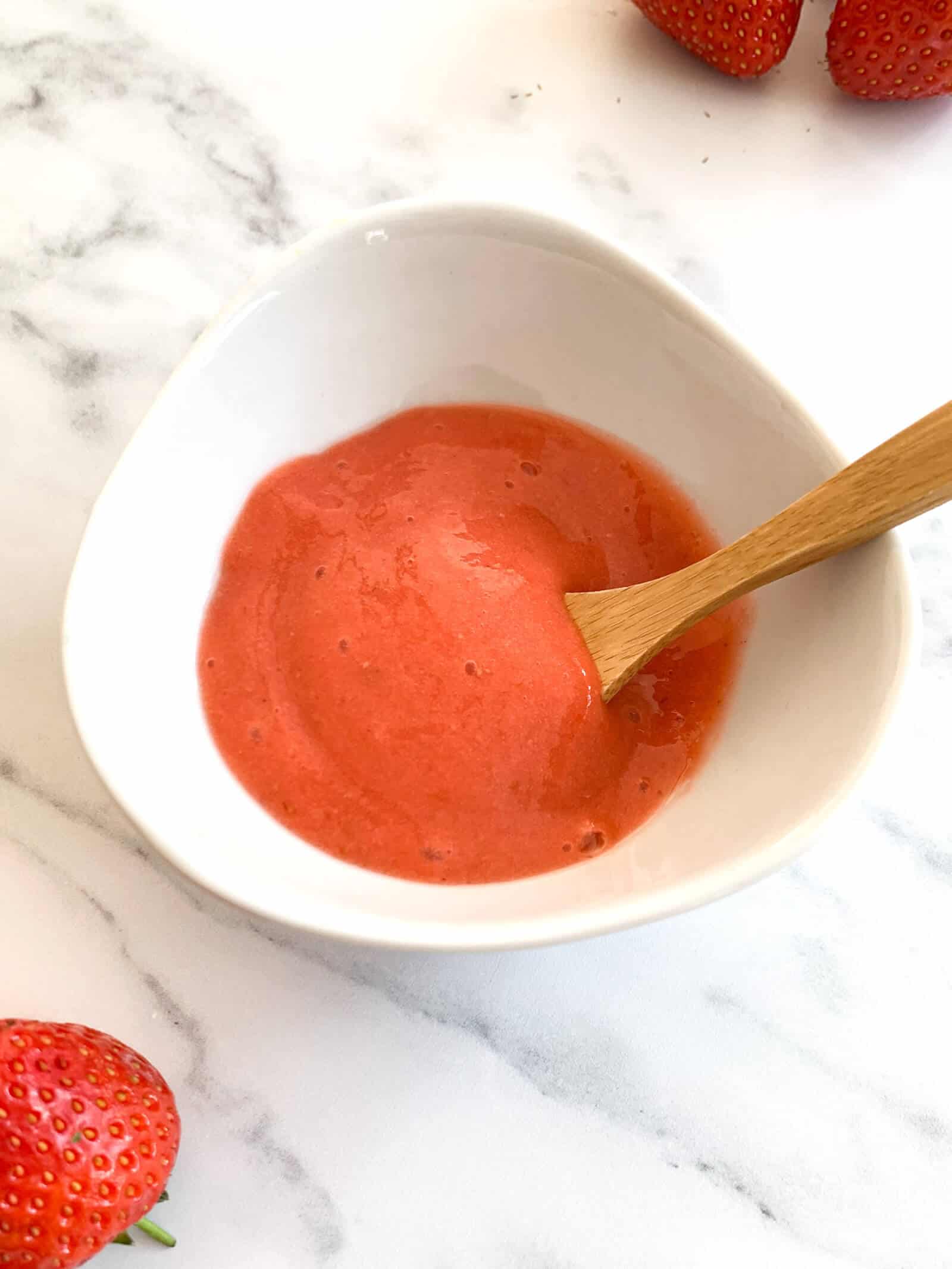 How To Make Strawberry Puree - Creative Nourish