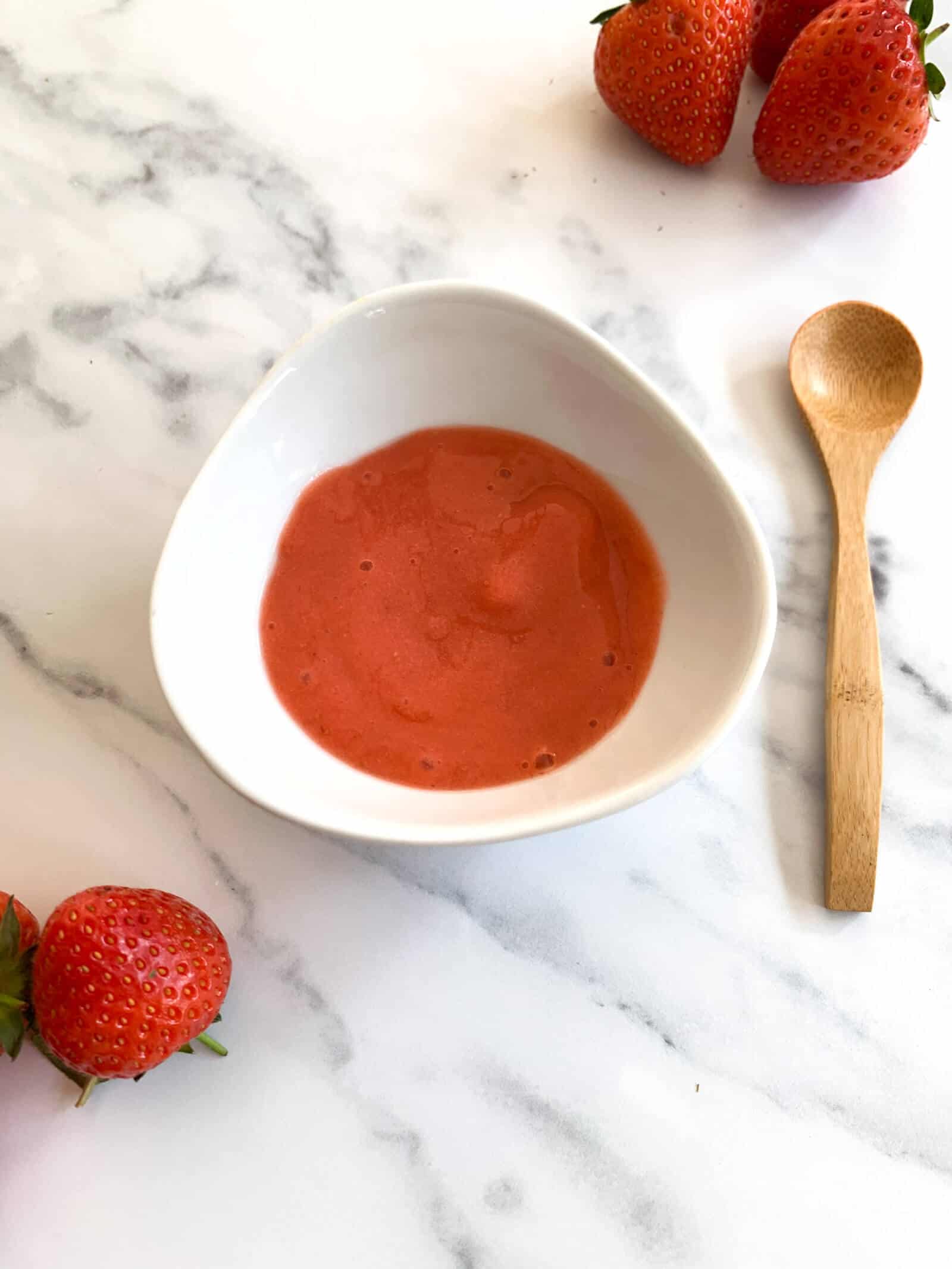 Strawberry Baby Puree