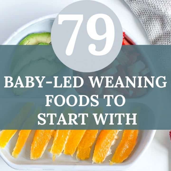baby led weaning foods