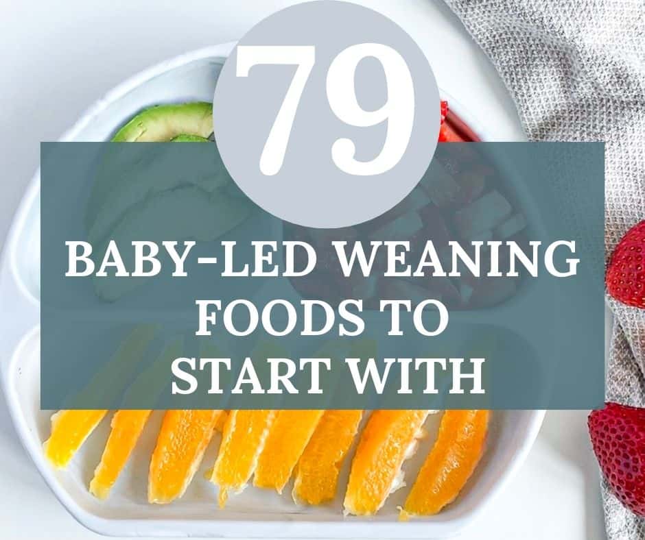 baby led weaning foods