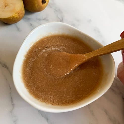 Pear Baby Puree