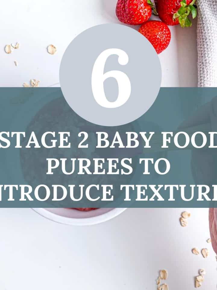 stage 2 baby purees