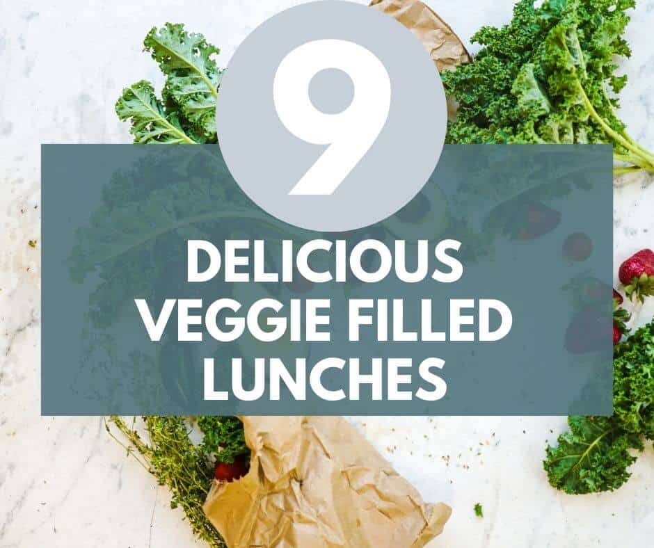 vegetable filled lunches