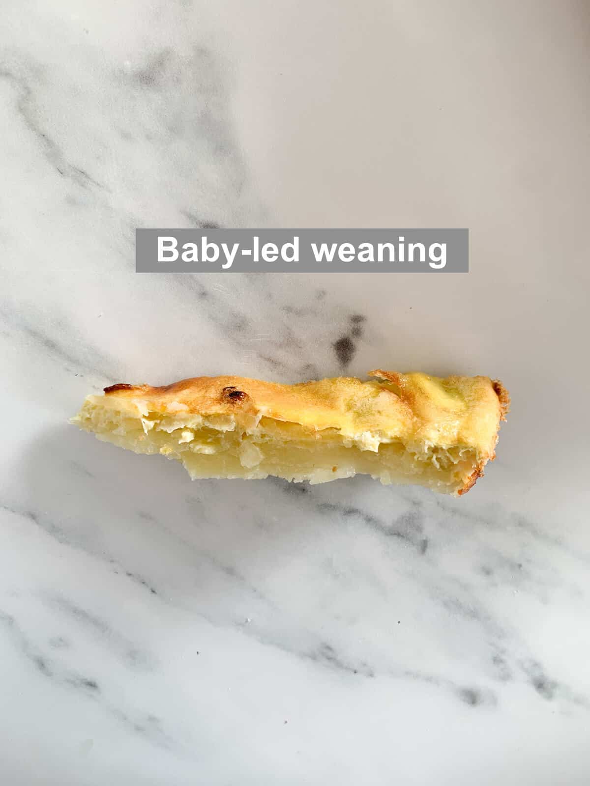 baby-led weaning serving 