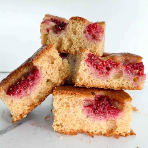 Almond Raspberry Cake