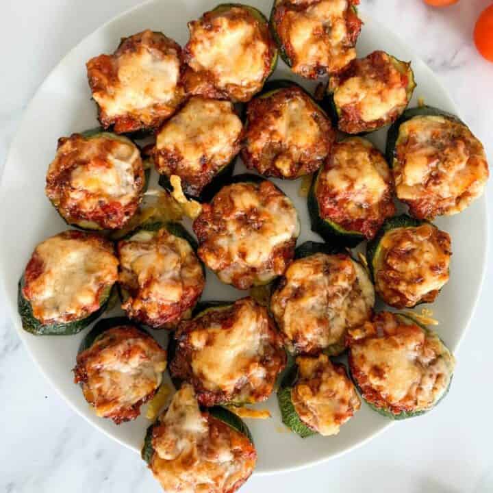 Mini Zucchini Pizza Bites