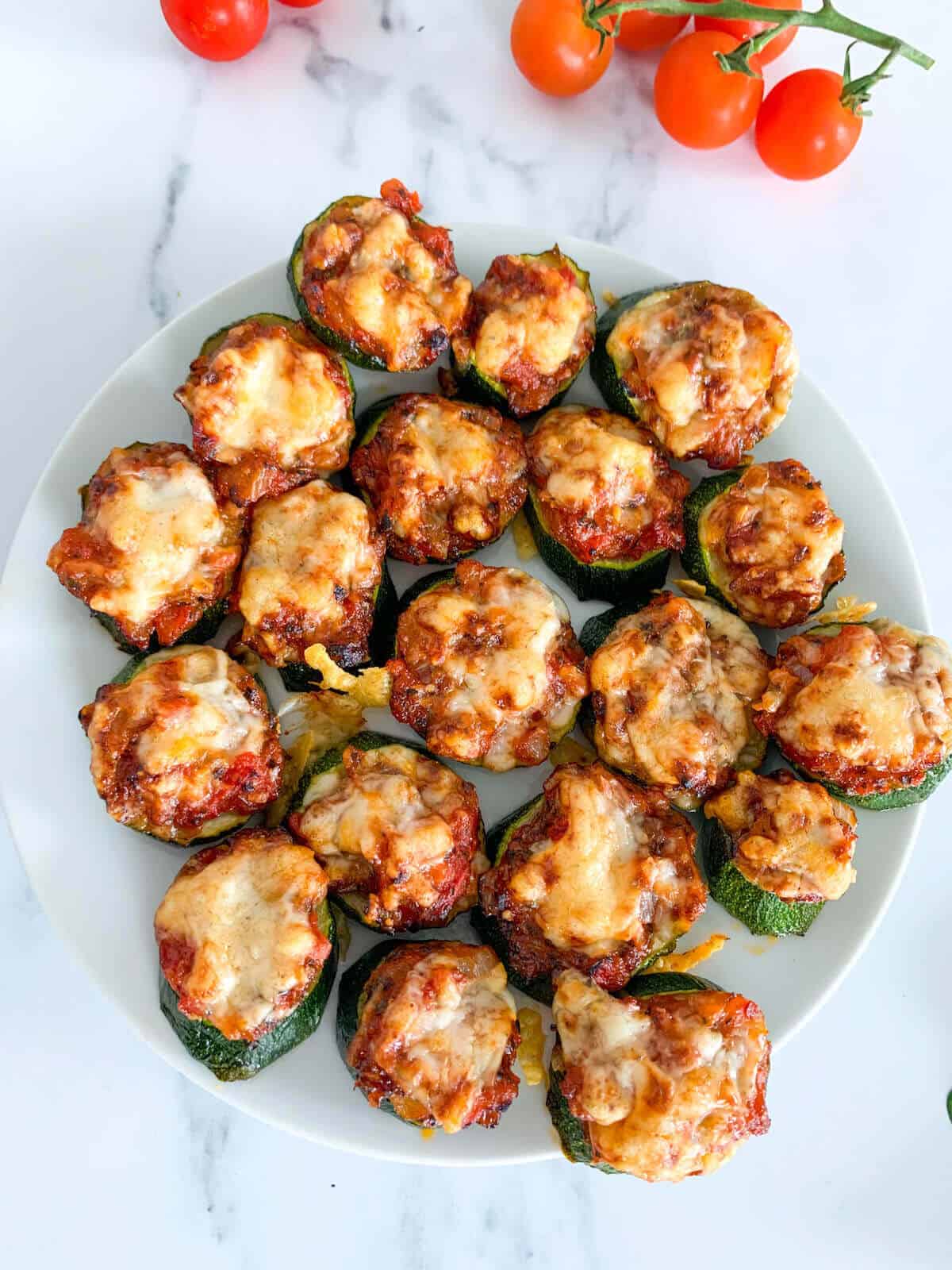 Mini Zucchini Pizza Bites