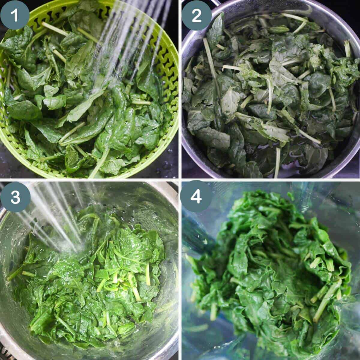 Spinach puree for sales baby 6 months