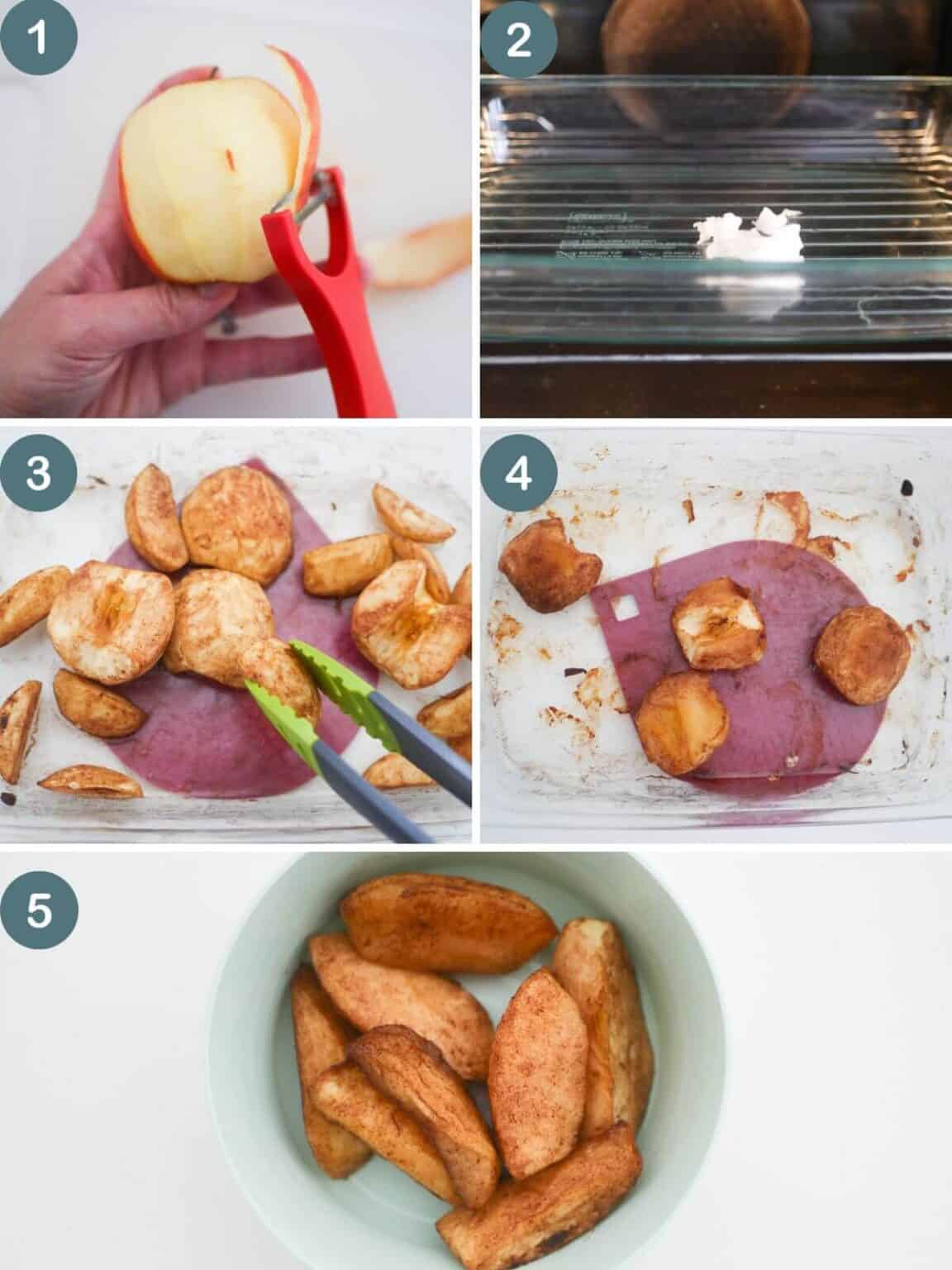 Baked Apples for Babyled Weaning Creative Nourish