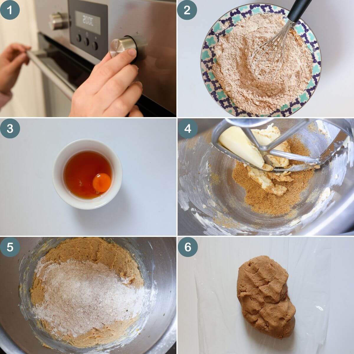 Collage of images showing how to make this recipe.