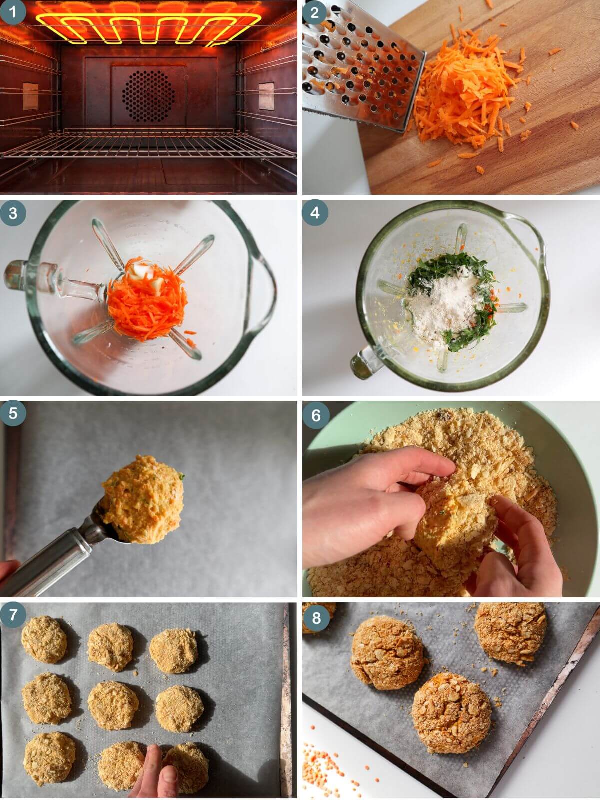 Collage of images showing how to make this recipe.